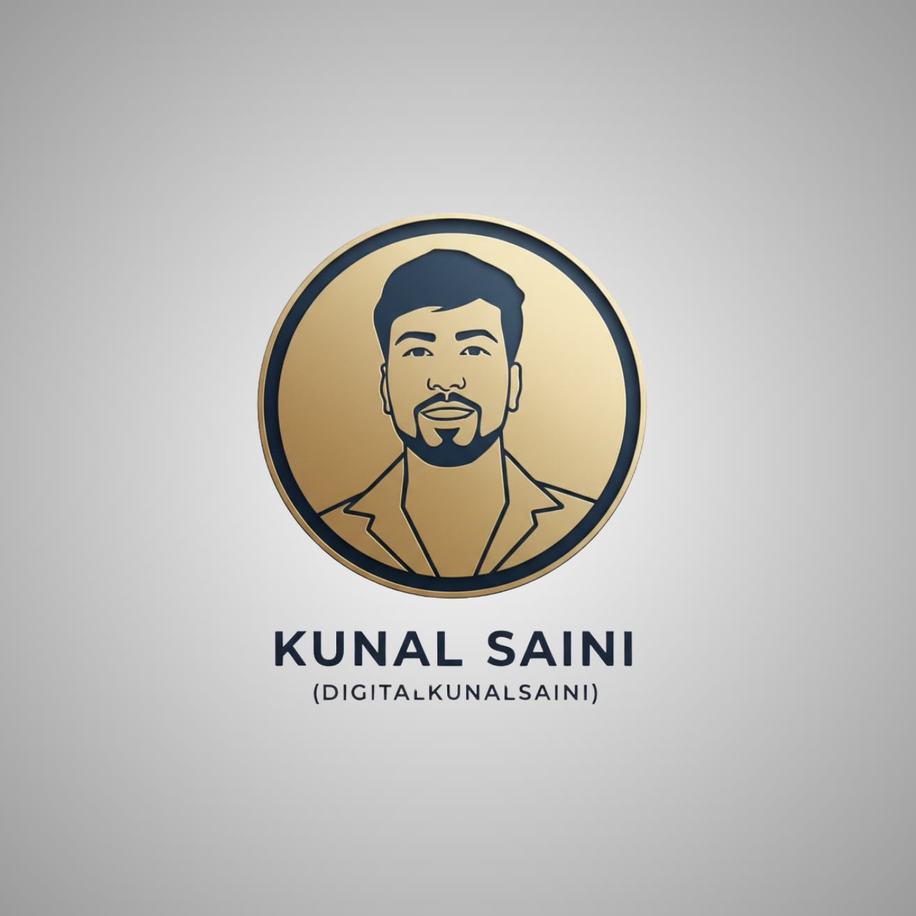 Kunal M Saini Logo